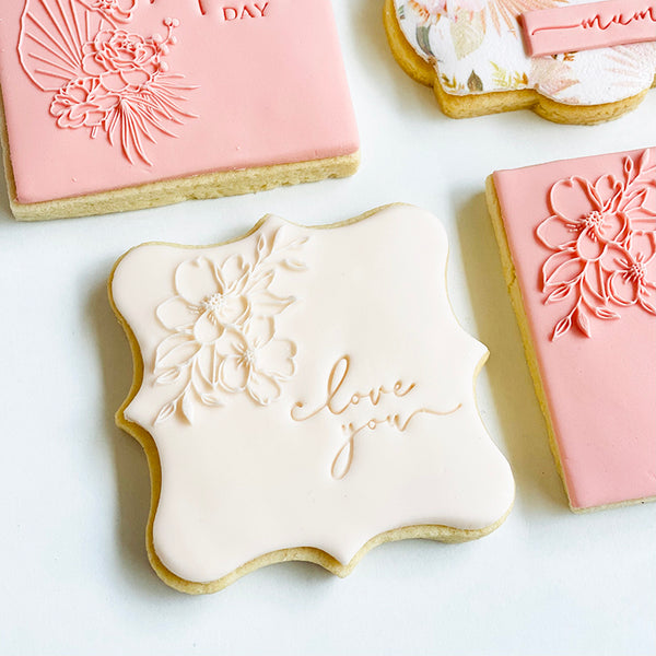 Wholesale Fondant Cake Alphabet Number Cookies Stamp Embosser