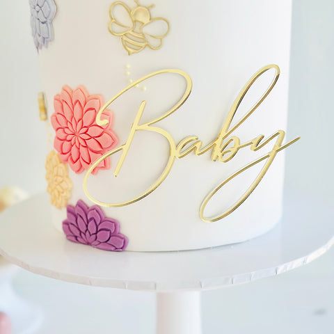 Cake Plaque- Baby