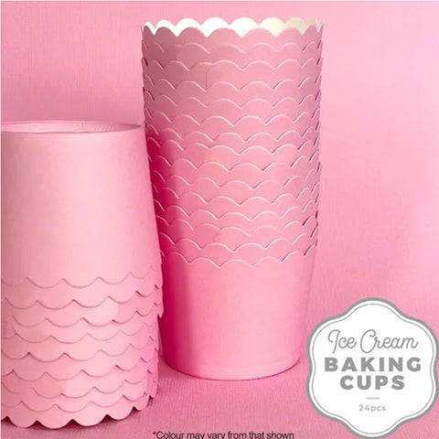 Baking Cups - Pink 24pk