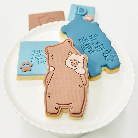 Cookie Cutter & Embosser Set- Bear Hugs