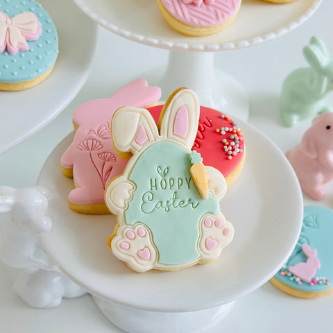 Cookie Cutter & Embosser Set- Bunny Egg