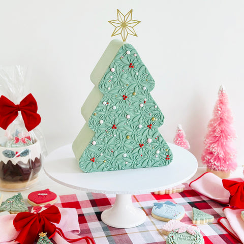 Pattern Plate- Christmas Bush