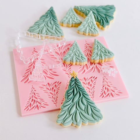 Pattern Shape Plate Kit- Christmas Tree Set