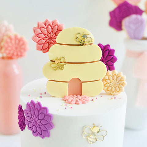 Bee Hive Cake Topper