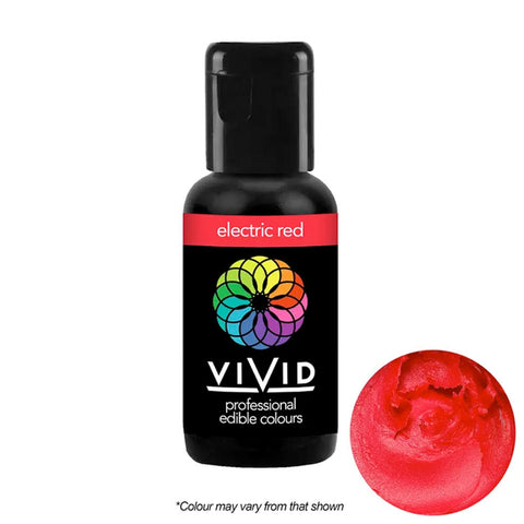 Vivid Gel Colour - Electric Red