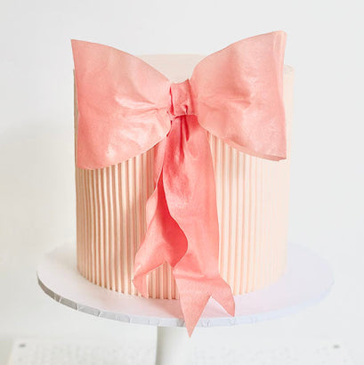 How to make wafer paper bows