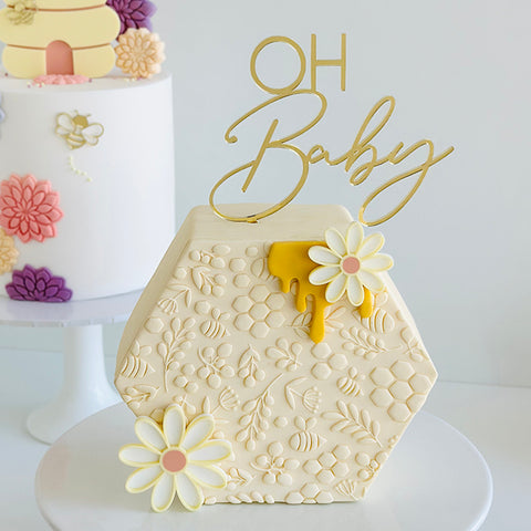 Cake Topper - Oh baby