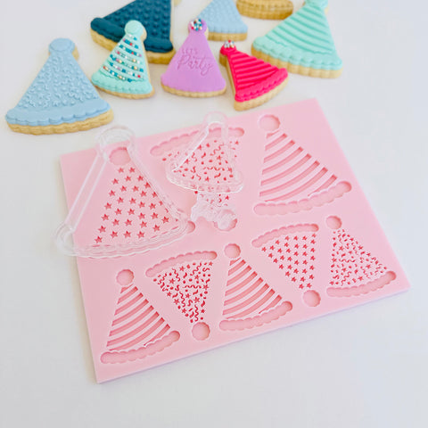 Pattern Shape Plate Kit-  Party Hat