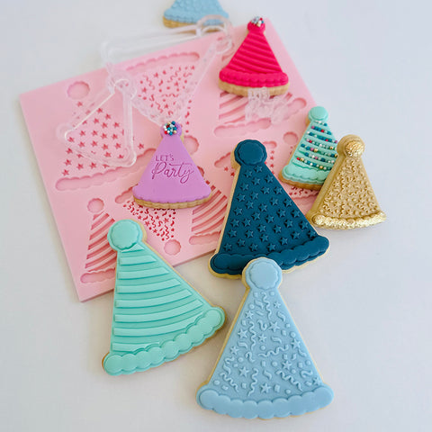 Pattern Shape Plate Kit-  Party Hat