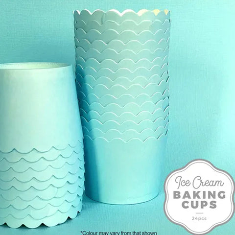 Baking Cups - Pastel Blue 24pk