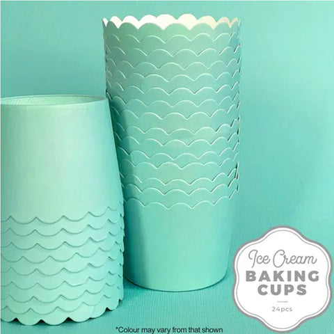 Baking Cups - Teal 24pk