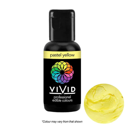 Vivid Gel Colour - Pastel Yellow