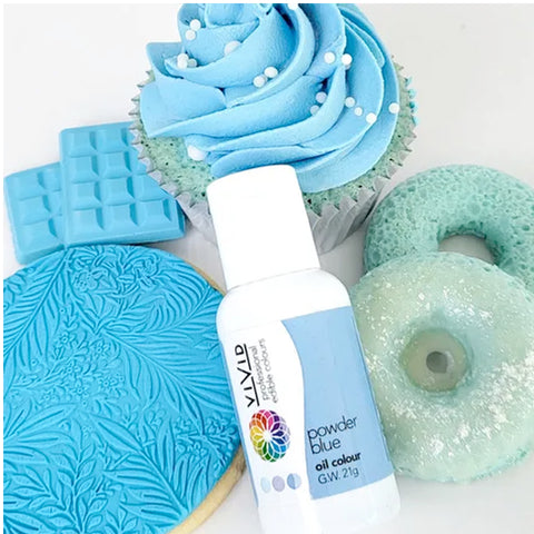 VIVID Oil Based Colour - Powder Blue