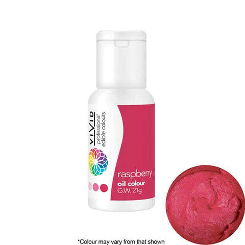 VIVID Oil Based Colour - Raspberry- 21g