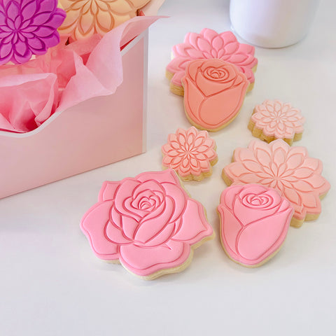 Pattern Shape Plate Kit-  Roses with Little Love