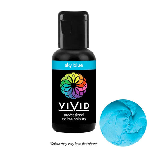 Vivid Gel Colour - Sky Blue