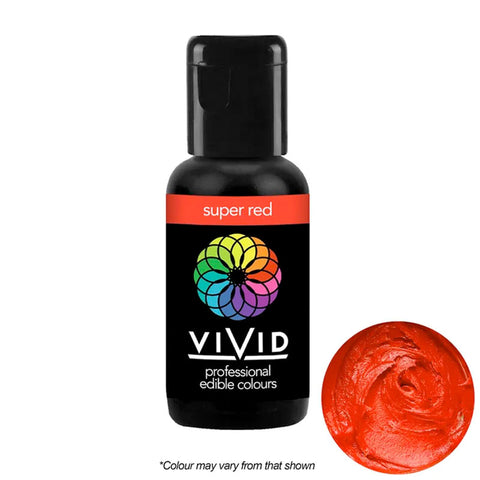 Vivid Gel Colour - Super Red