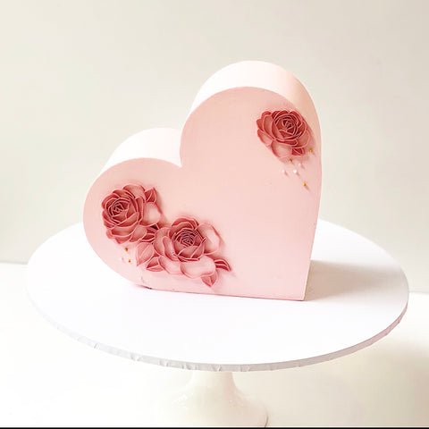 Cake Plaque - Floral Art