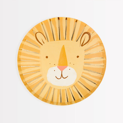 Lion Party Plates