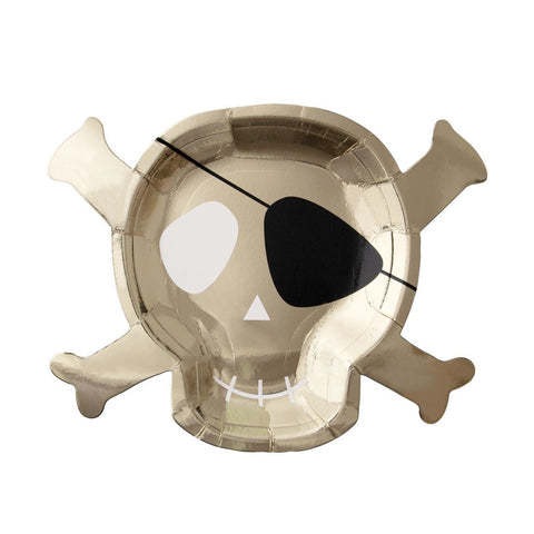 Pirates Skull Large Plates