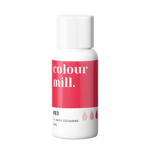 Oil Based Colour - Red