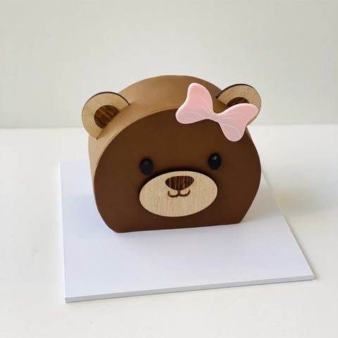 Cake Topper Set - Teddy Bear