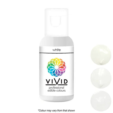 VIVID Oil Based Colour - White- 21g